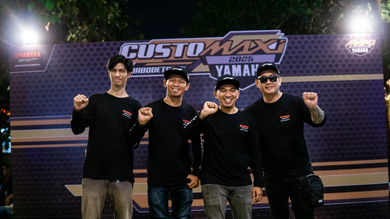 Kontes CustoMAXI Yamaha Jabodetabek 2025 Menurut Juri Unik dan Menarik, Ini Daftar Pemenangnya