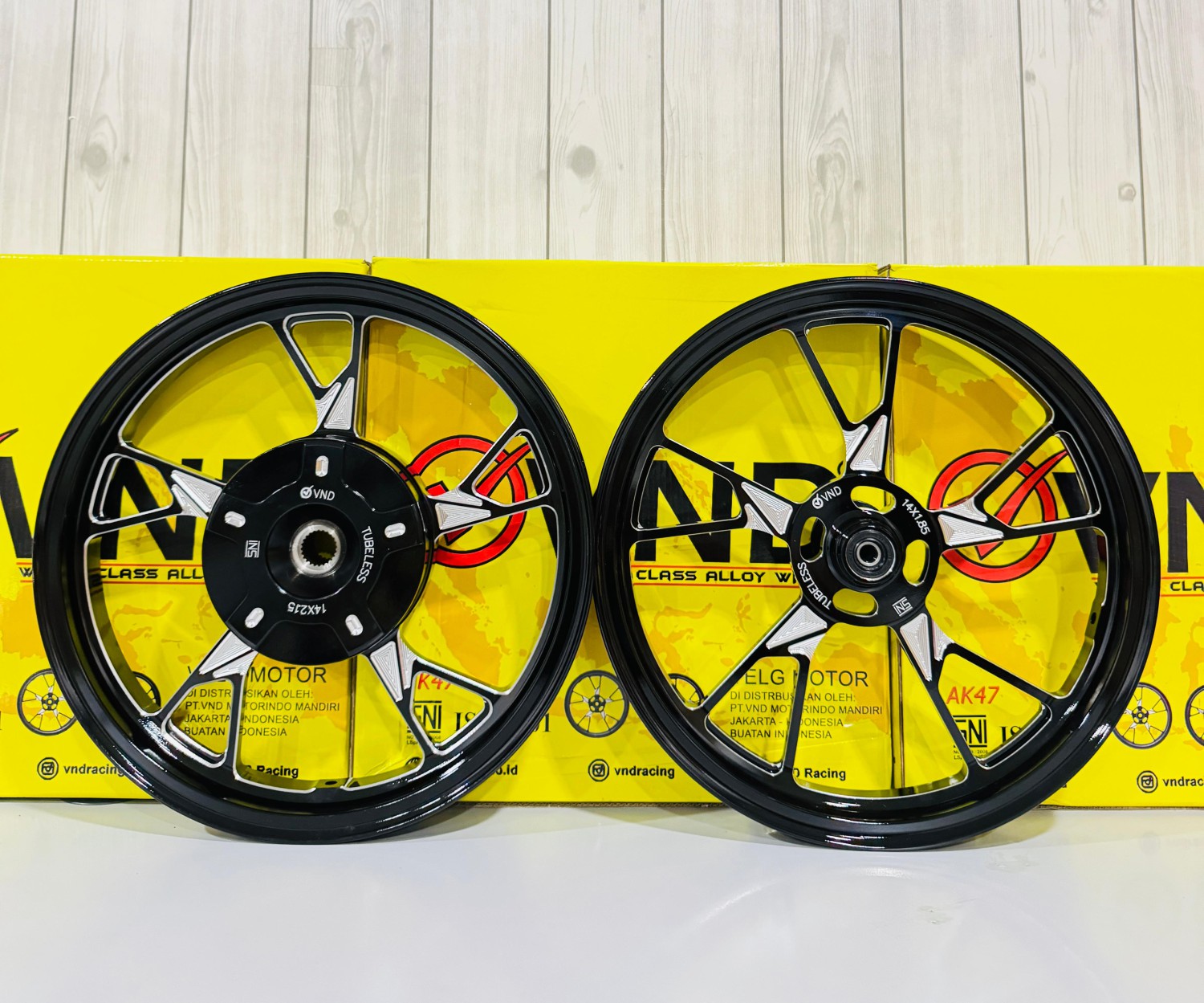 VND Luncurkan Pelek AK 47, Warna Candy Menarik, Ready untuk Mio hingga Vario