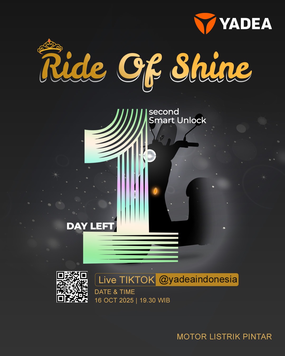 Sasar Kaum Perempuan, Yadea Indonesia Luncurkan Produk Baru Hari Ini