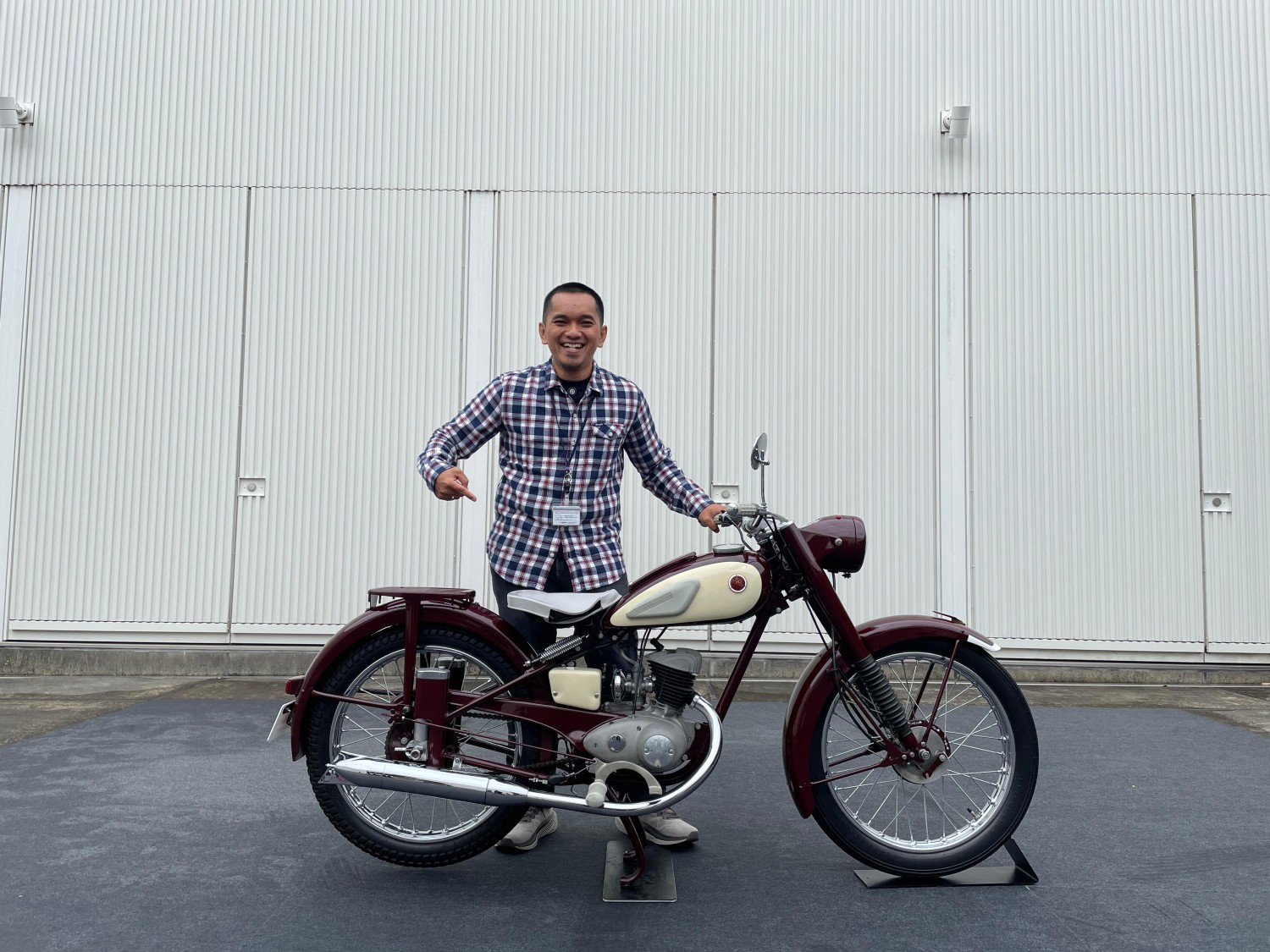 Bertemu Langsung Dengan Motor Pertama Yamaha di Jepang, Seperti Ini Detailnya