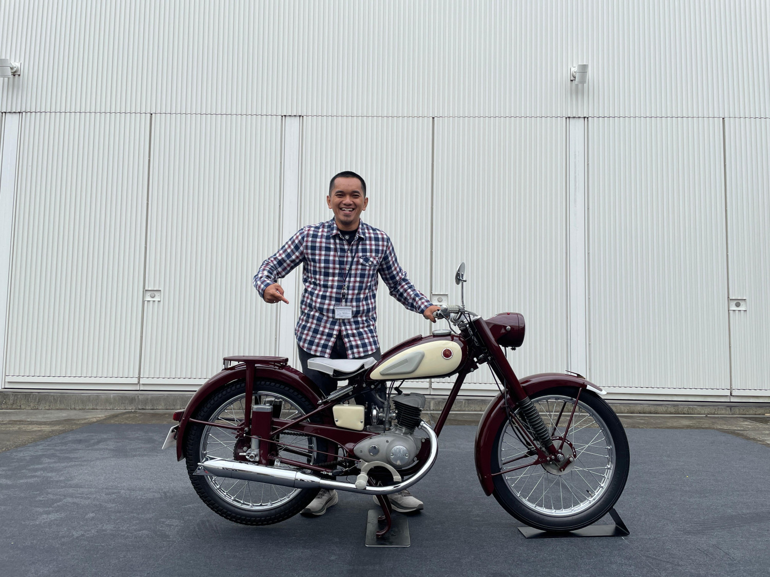 Bertemu Langsung Dengan Motor Pertama Yamaha di Jepang, Seperti Ini Detailnya
