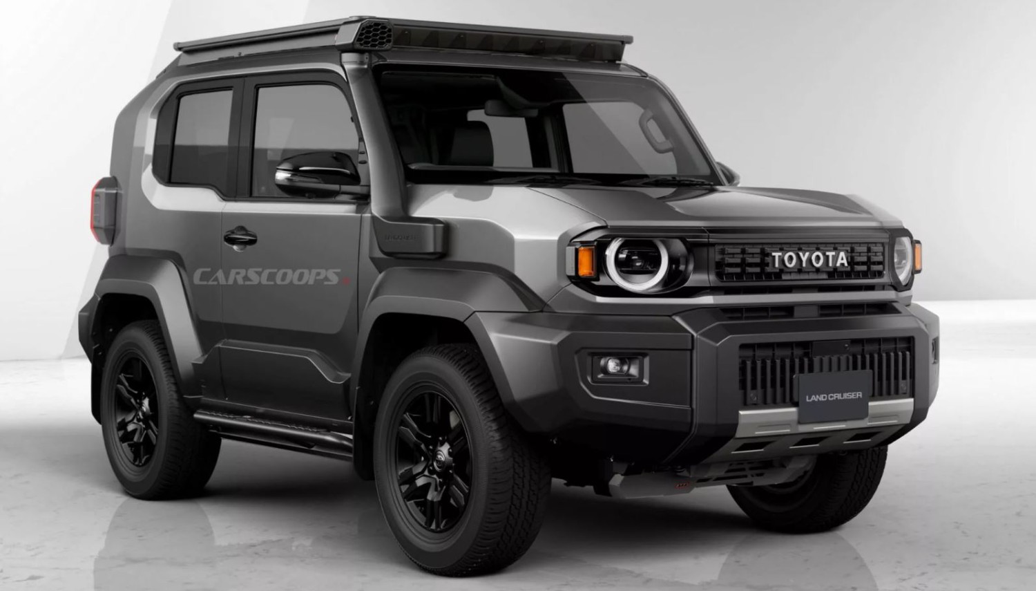 Ikutan Suzuki Jimny, Begini Wujud Toyota Land Cruiser FJ Dibikin Tiga Pintu