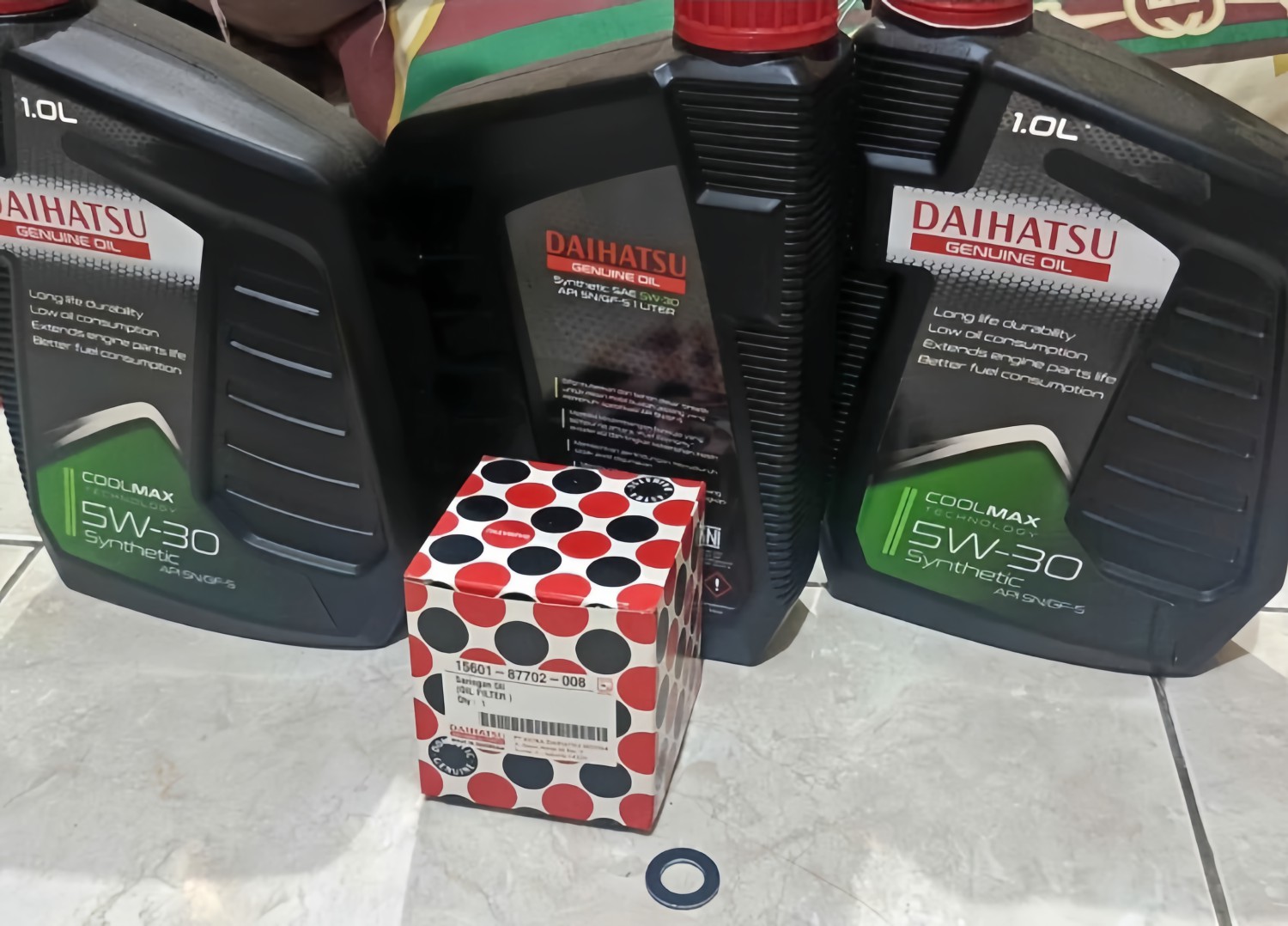 Jadwal dan Biaya Ganti Filter Oli Toyota Calya di Bengkel Umum