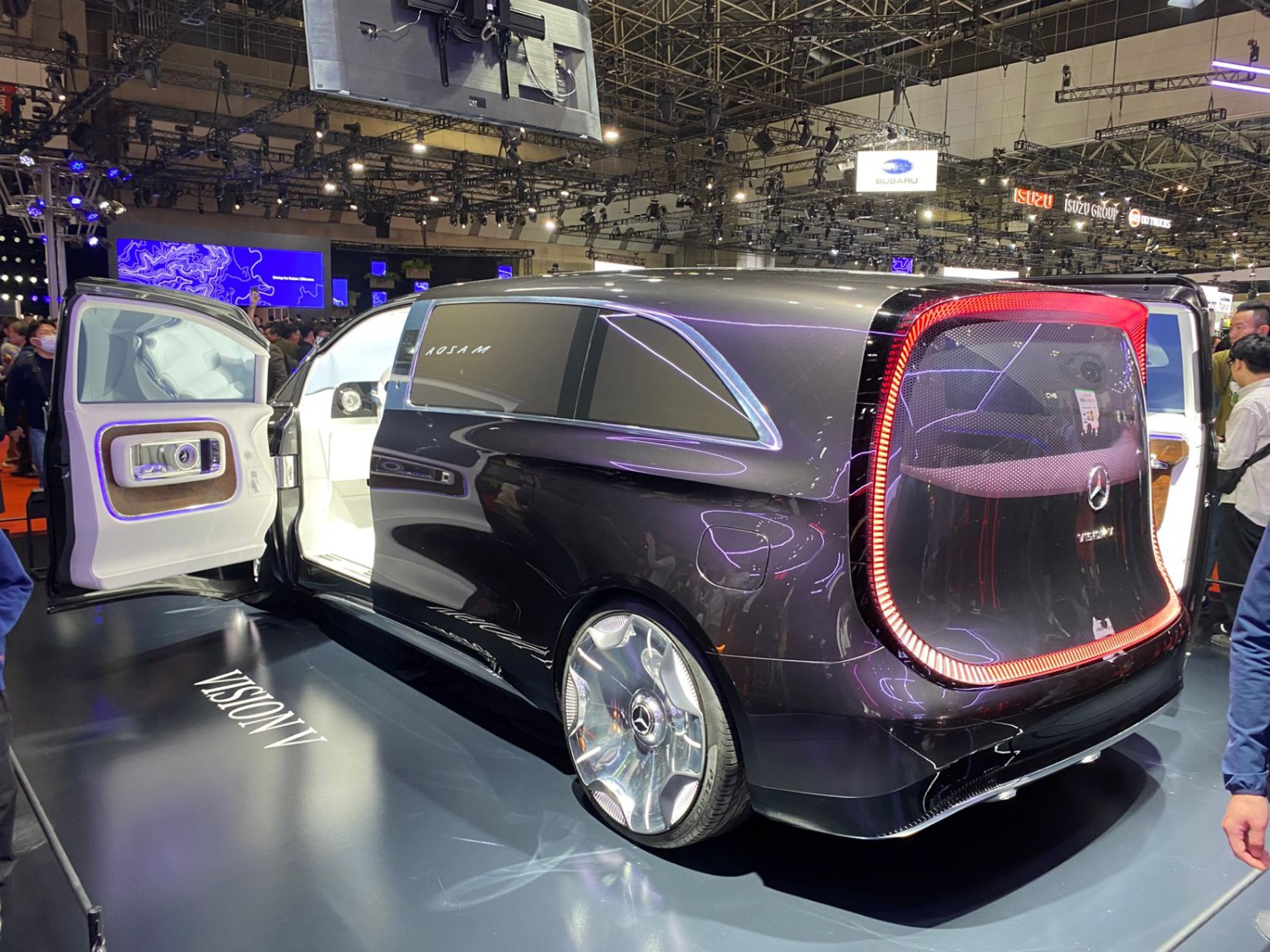 Mercedes-Benz Vision V, Konsep V-Class Masa Depan Dengan Dolby Atmos