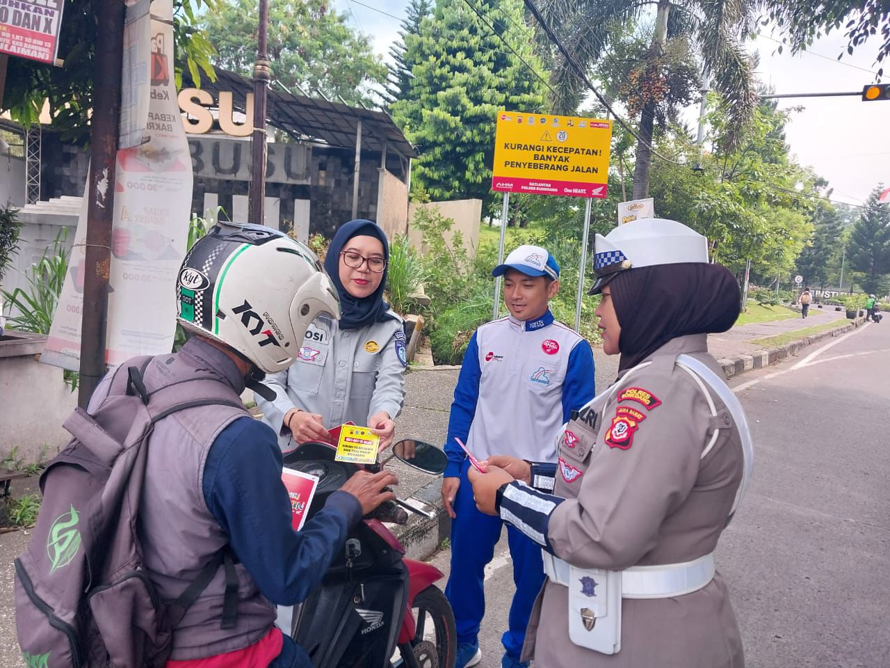 Safety Riding Center Honda DAM Turun Gunung, Ajak Pengendara Peduli Keselamatan di Jalan Raya