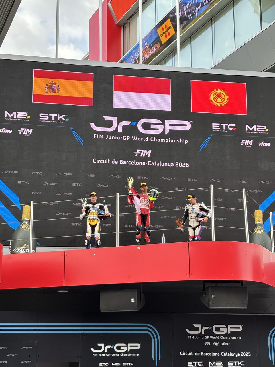 Curhat Kiandra Ramadhipa Start Posisi 24 Bisa Finish Terdepan di ETC Catalunya