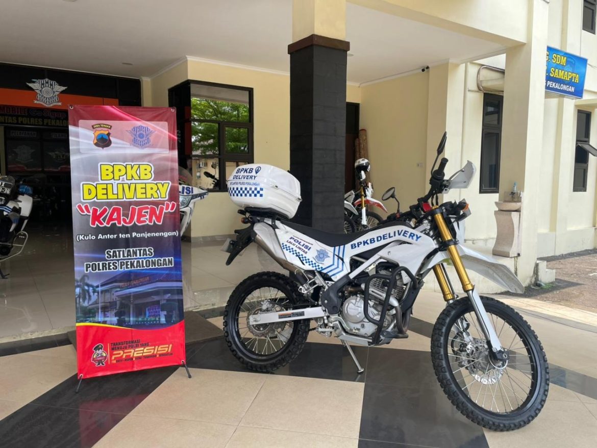 Pemilik Tinggal Duduk Manis, Kajen BPKB Inovasi Polres Pekalongan