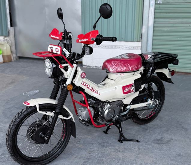 Cocok Disebut Bebek Trail Kalcer, Ini Tampilan Kece Honda CT125 CHUMS Limited Edition