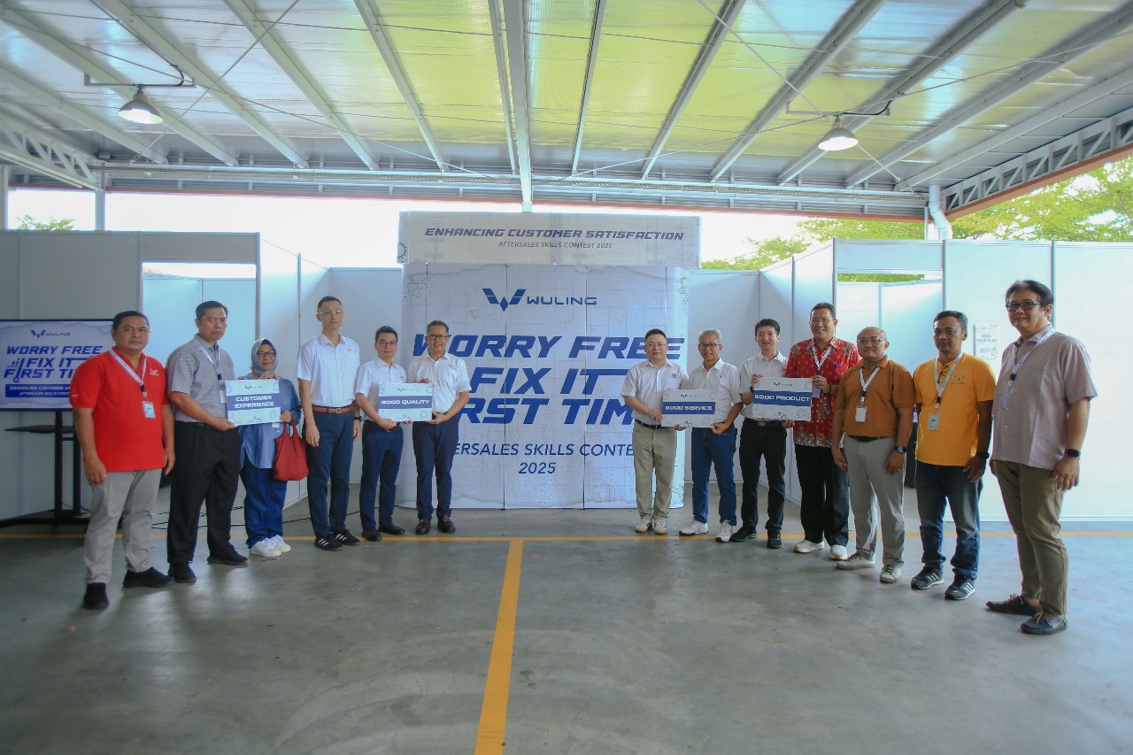 Wuling Asah Kompetensi Layanan Lewat Aftersales Skill Contest 2025, Ini Daftar Juara