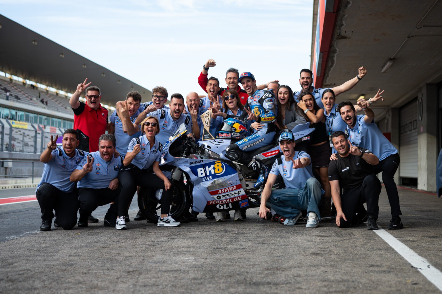 Podium Ganda di MotoGP Portugal, Federal Oil Apresiasi Prestasi Alex Marquez dan Fermin Aldeguer