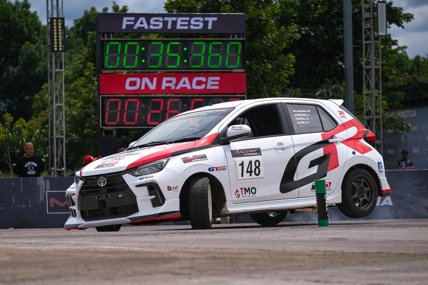 Modal New Agya GR Sport, TGRI Borong Semua 6 Gelar Juara Kejurnas Slalom 2025