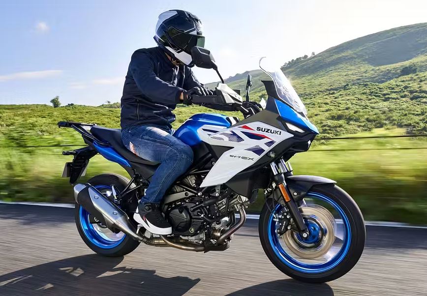 Bermesin V-Twin, Suzuki Luncurkan Moge Baru Buat Touring, Ini Wujudnya