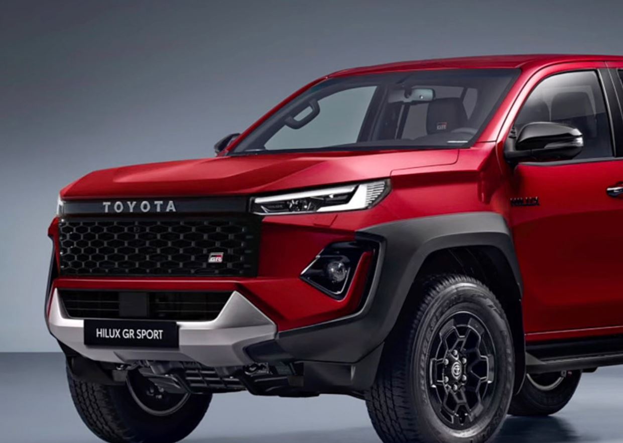 Toyota, Tampang Sangar Toyota Hilux Baru Versi GR Sport, Ini Renderannya