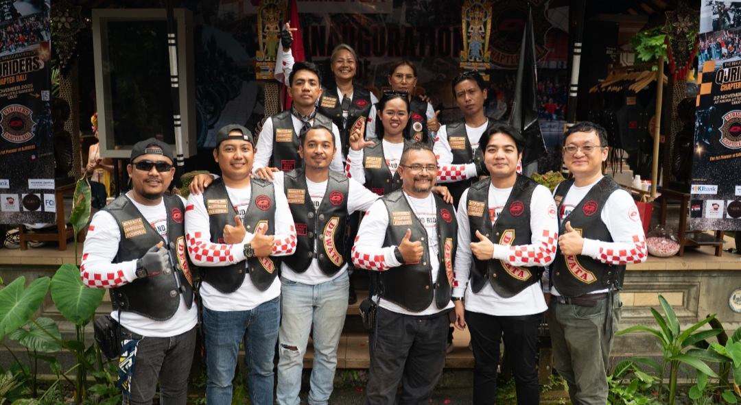 QJRiders Chapter Bali Resmi Berdiri, Jadi Pionir Komunitas QJMotor di Indonesia