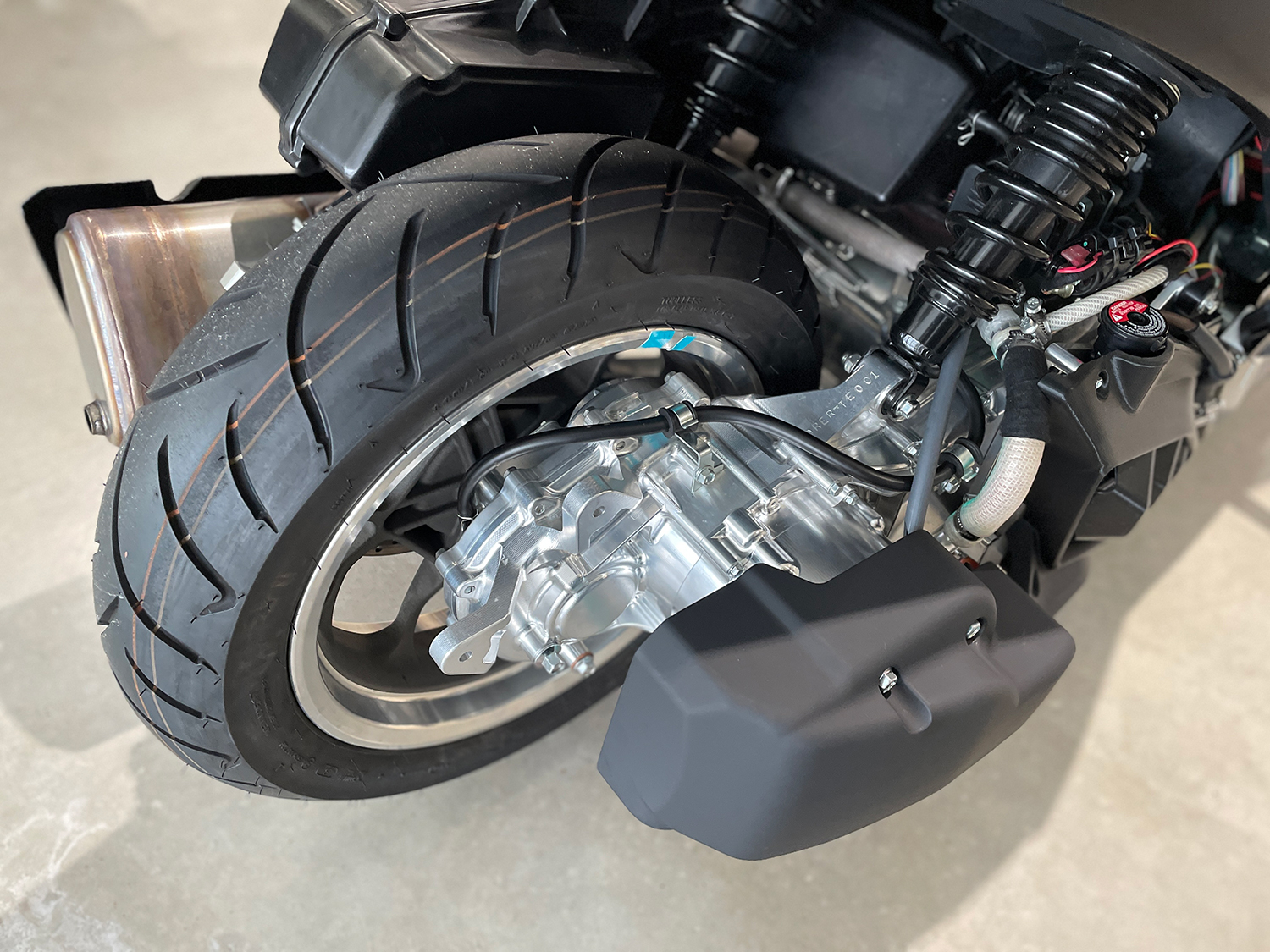 Proto HEV Calon Yamaha XMAX Hybrid, Kita Lihat Teknologinya!