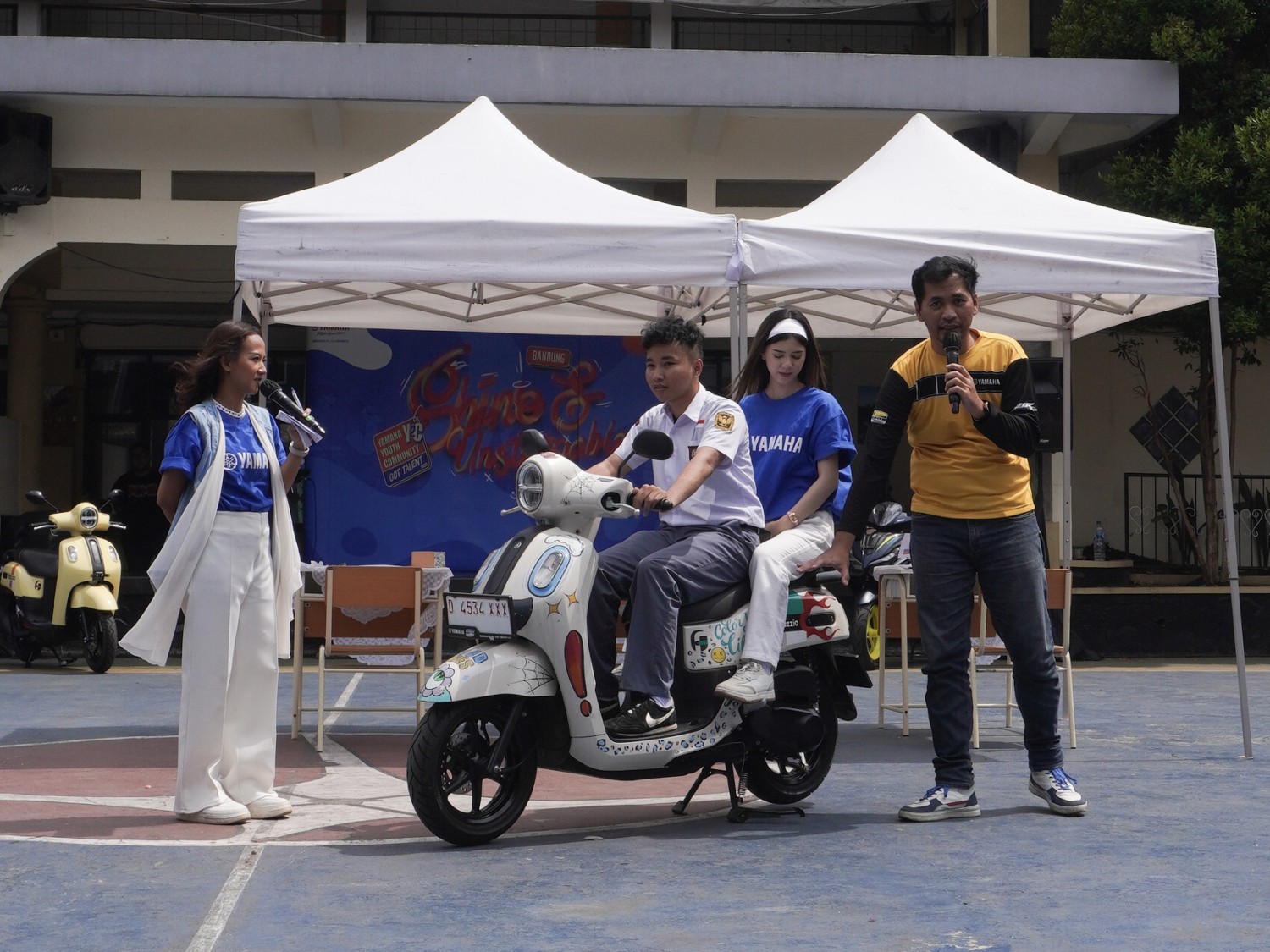 Yamaha Sayang Anak Muda, Berkelana Edukasi Safety Riding Pelajar SMA di Berbagai Kota