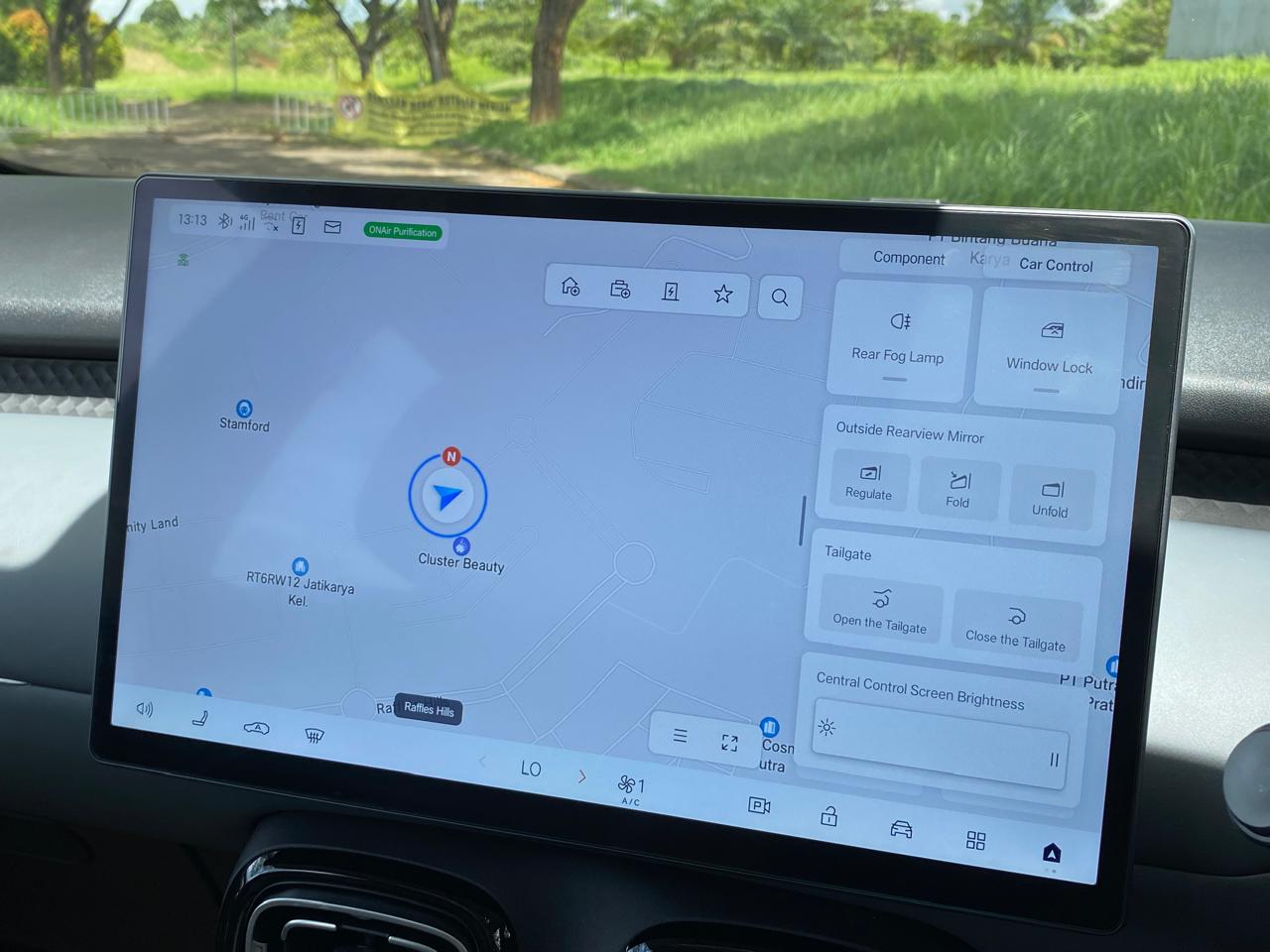 Eksplorasi Layar Sentral AION UT, Kami Temukan Fitur-Fitur Ini