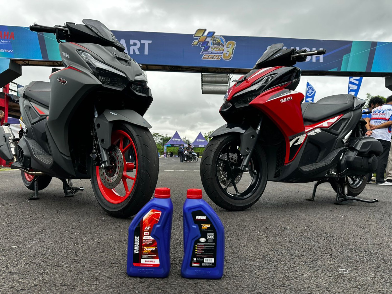 Yamalube Turbo Matic Drag Battle Disambut Fantastis, Kelebihan Oli Jadi Sorotan