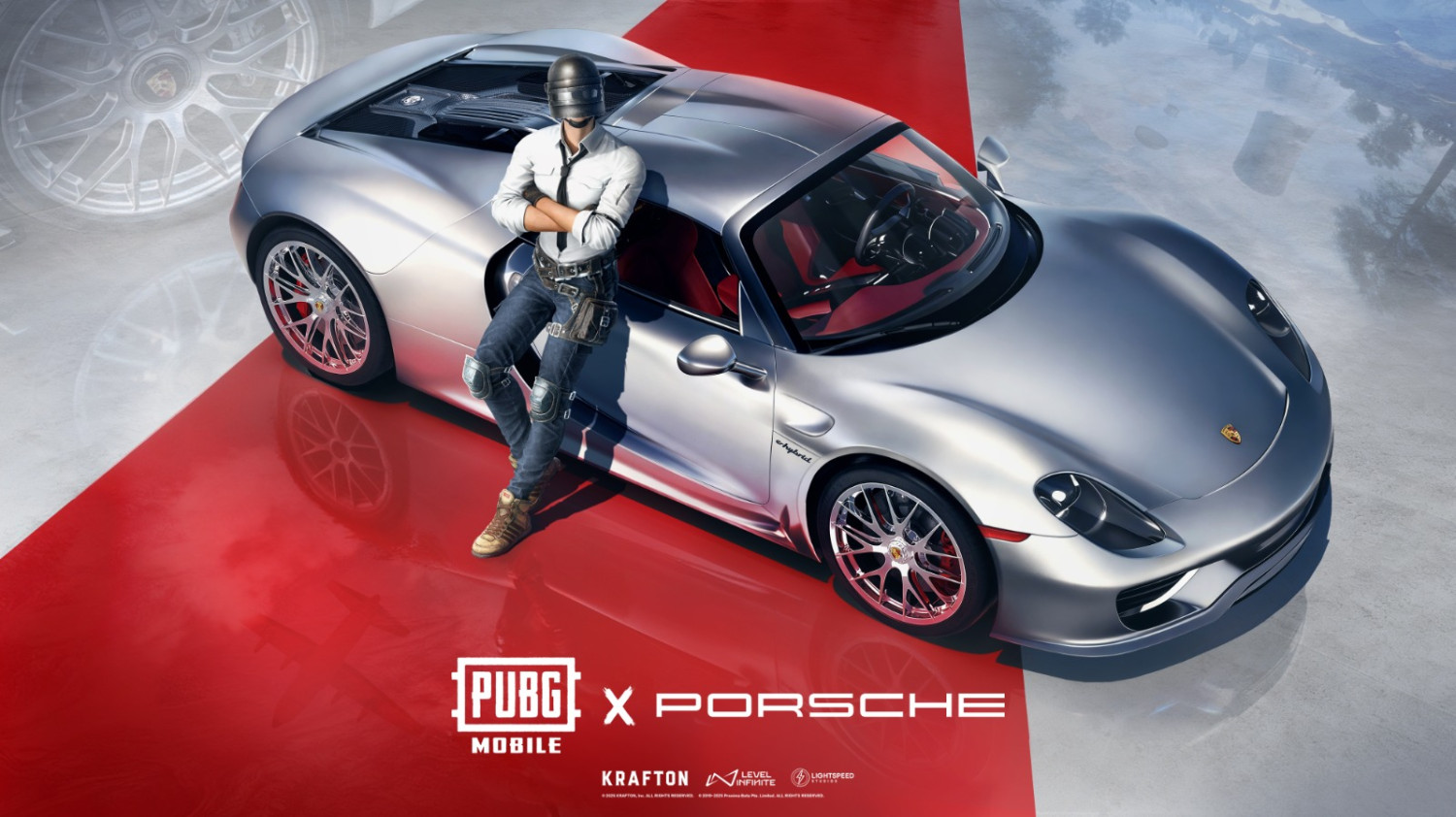 Porsche, Porsche 918 Spyder, Porsche Bawa Armada Supercar ke PUBG Mobile, 918 Spyder Jadi Primadona