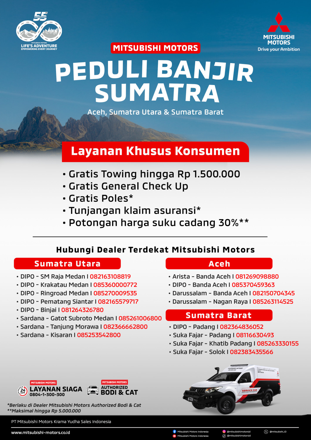 MMKSI Hadirkan Aksi Nyata Untuk Masyarakat Terdampak Banjir Bandang di Sumatra