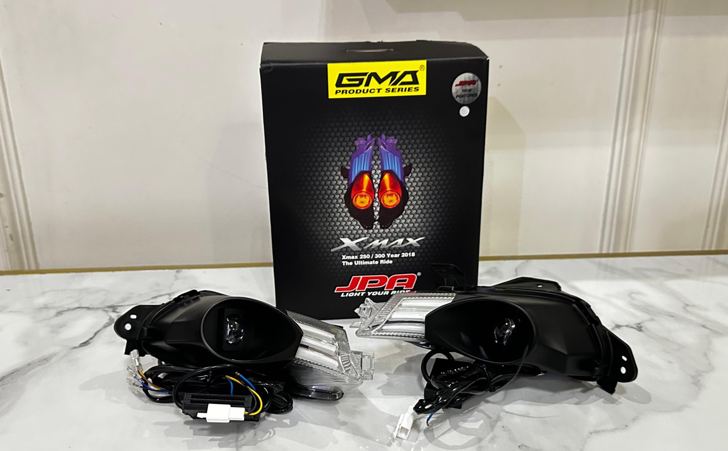 Touring Makin Terang, JPA Pro J Version 2.0 Bikin Yamaha XMAX Tak Lagi Lampu Ayam