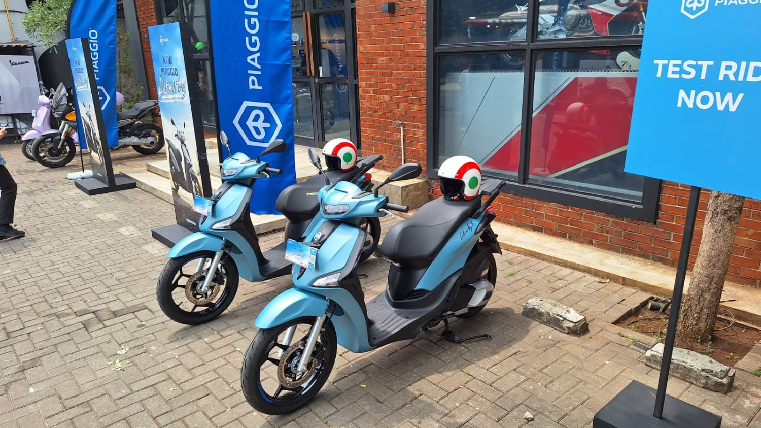 Piaggio Indonesia Luncurkan Liberty S Terbaru, Dek Kaki Luas Segini Harganya