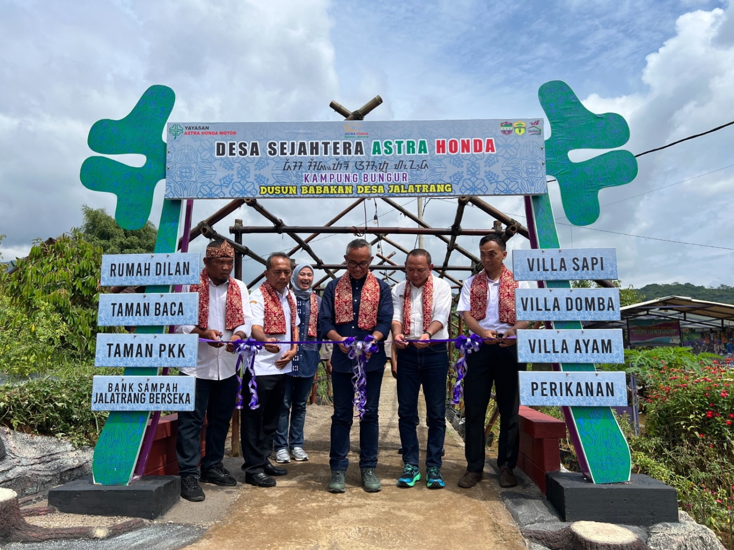 Yayasan AHM Kembangkan Desa Jalatrang, Target Jadi Desa Wisata Berkelanjutan