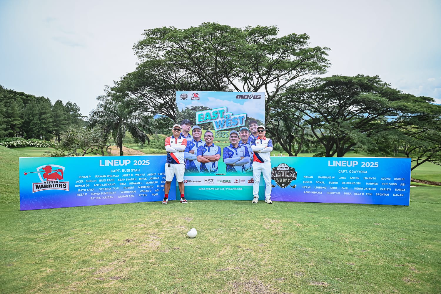 ​Budi Syahmenan Resmi Pimpin MBOIG, Serah Terima Di Tournament Golf East vs West 2025