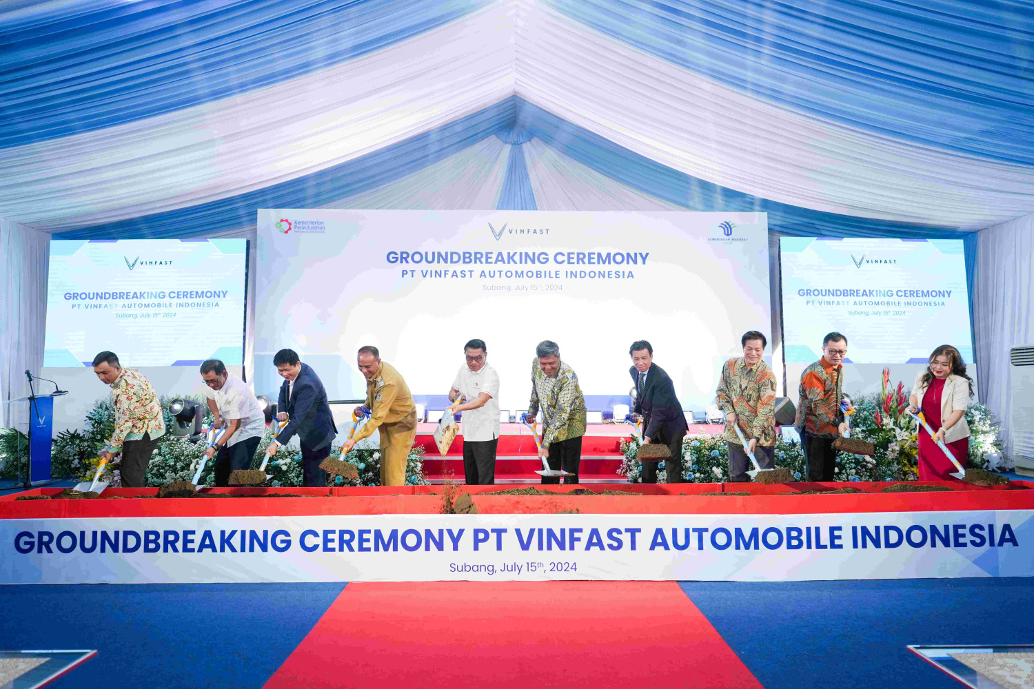 VinFast Kasih Kode, Pabrik di Indonesia akan Segera Diresmikan