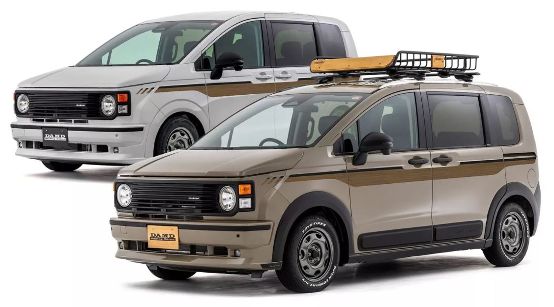 Bergaya Kalcer, DAMD Bikin Honda Freed Tampil ala Minivan Jadul