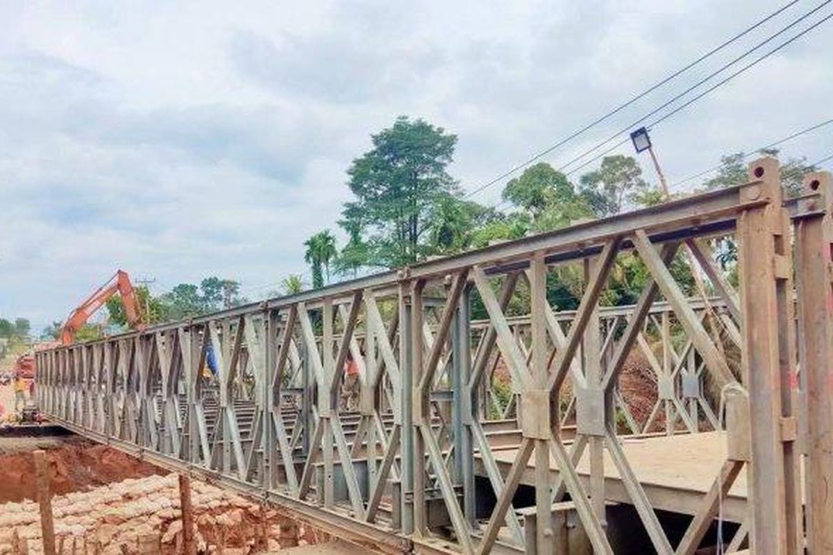 Muncul Saat Perang dan Bencana Alam Seperti di Aceh, Ini Fungsi dan Sejarah Jembatan Bailey