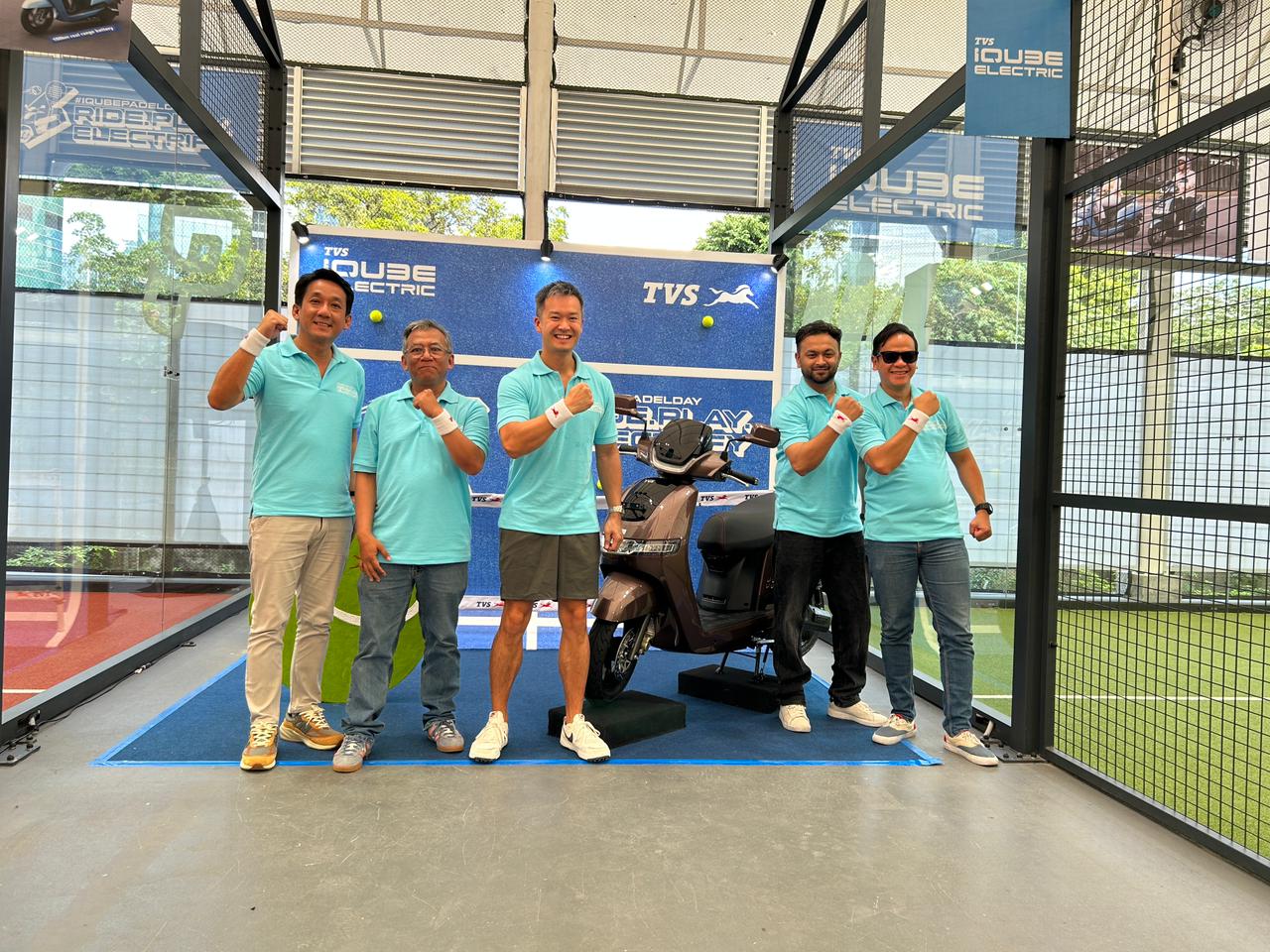 TVS Gelar iQube Padel Day, Ada Bocoran Soal Motor Baru Tahun Depan