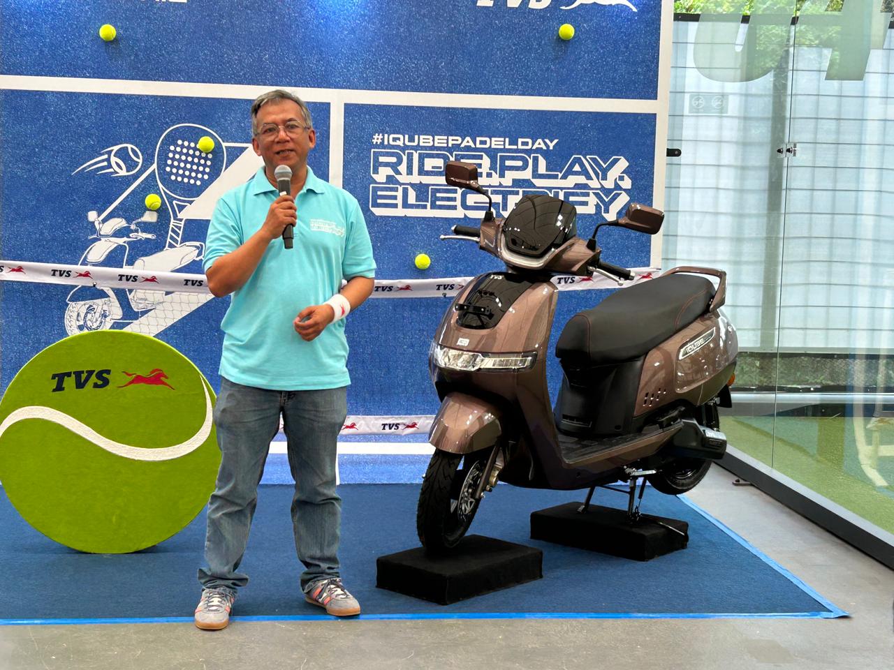 TVS Gelar iQube Padel Day, Ada Bocoran Soal Motor Baru Tahun Depan