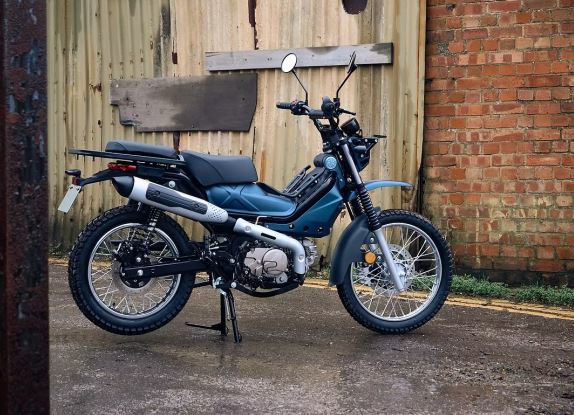 Harga Setara Rp 50 Jutaan, Bebek Trail Pesaing Honda CT125 Ini Muncul dari Inggris