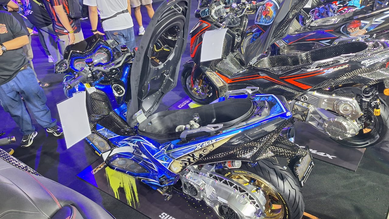 Bisa Hidupkan Mesin Pakai Suara, Ini Dia Yamaha XMAX King Of MAXI CustoMAXI 2025