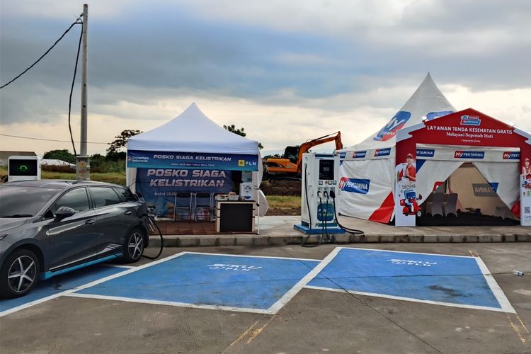 Rest Area Fungsional Tol Jogja-Solo Dibuka, Bisa Isi BBM Sampai Top Up Saldo E-Toll