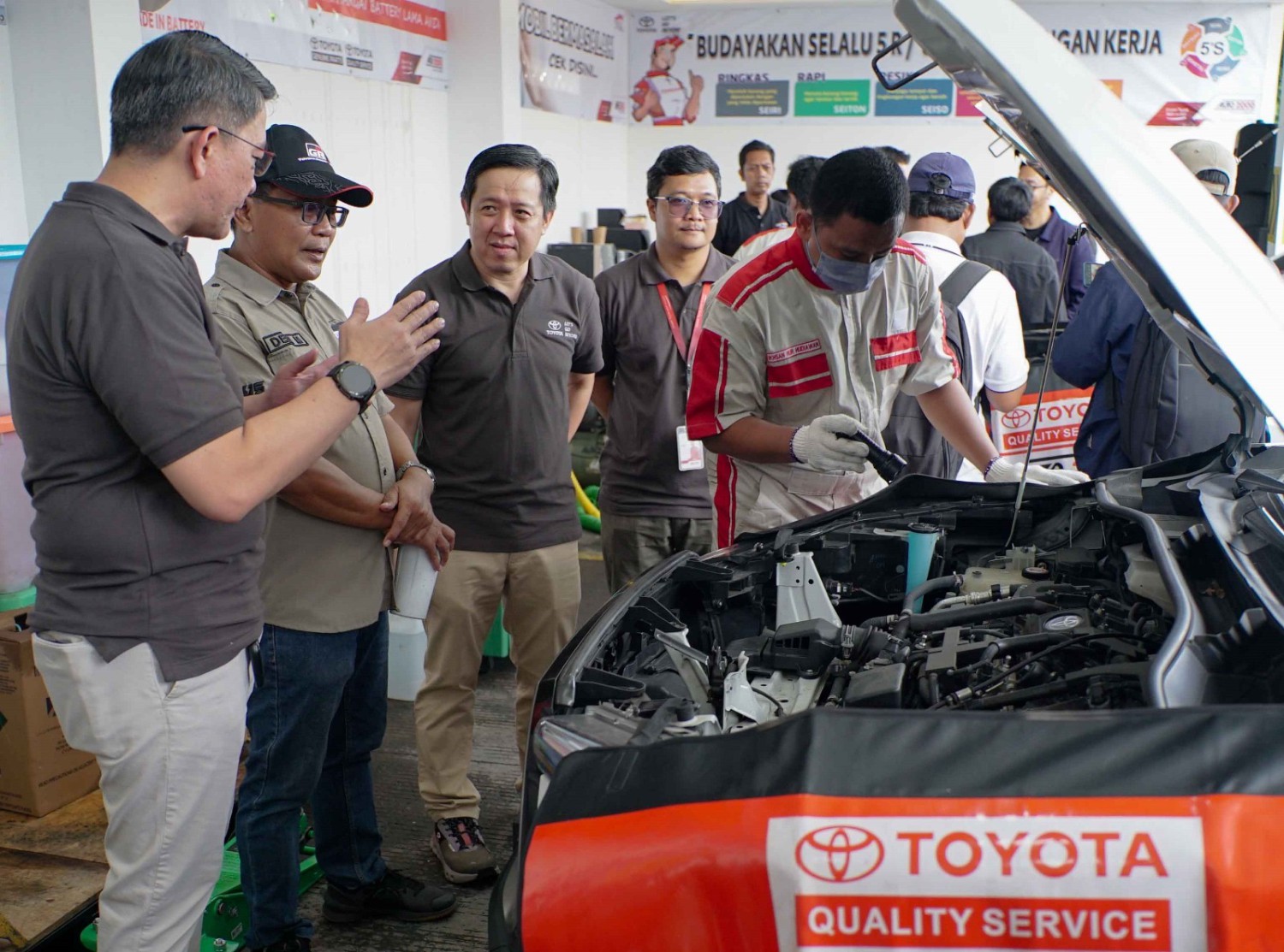 Posko Siaga 24 Jam Toyota di Libur Natal dan Tahun Baru 2025