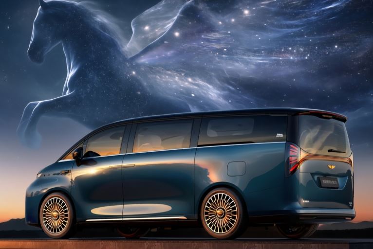 Bisa Tempuh 1.200 Km Sekali Full dalam Mode Bensin+Listrik, MPV Baru Geely Ini Bertampang Futuristik