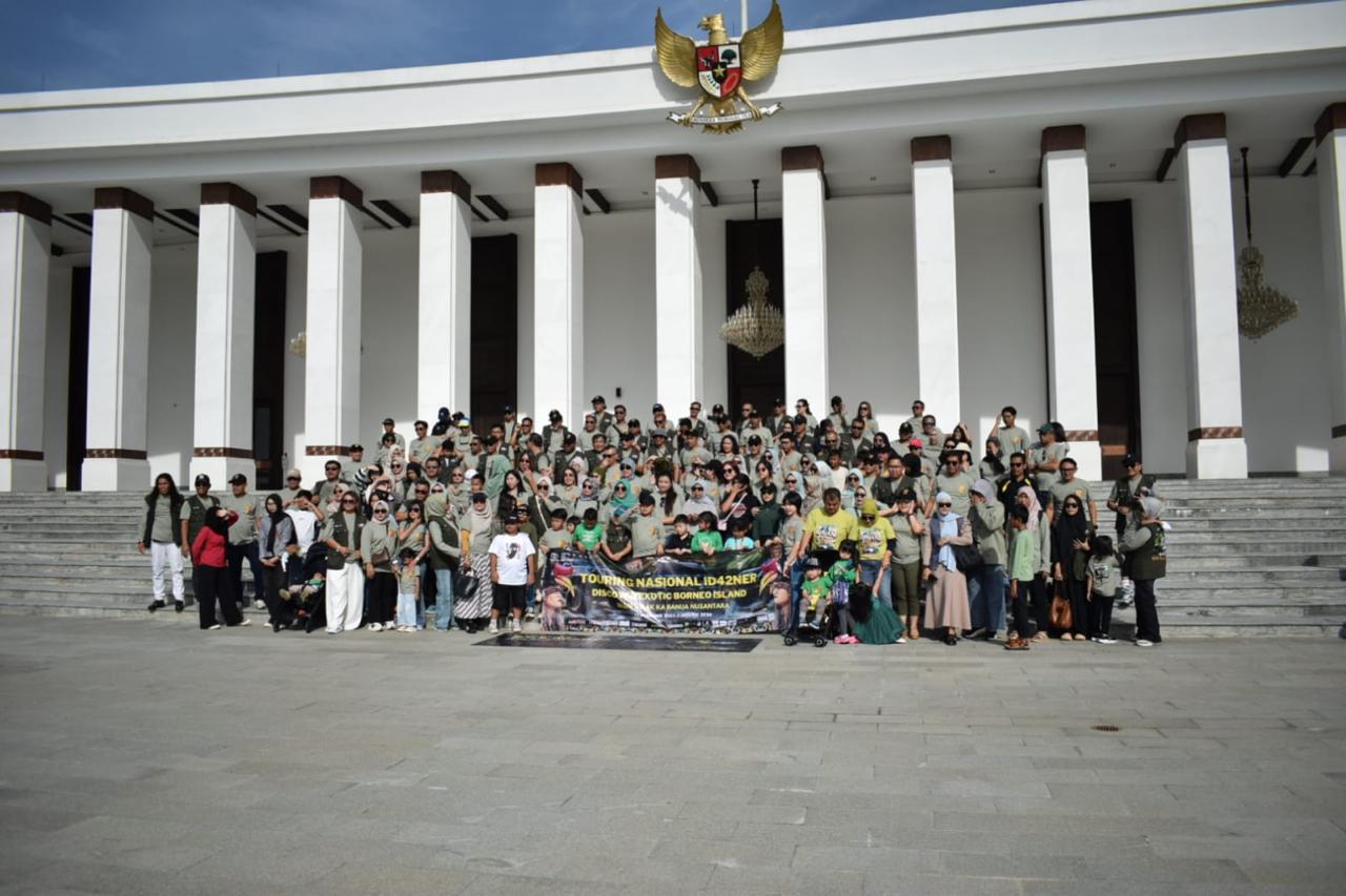 Tutup 2025, Komunitas ID42NER Gelar Touring Jelajah Kalimantan