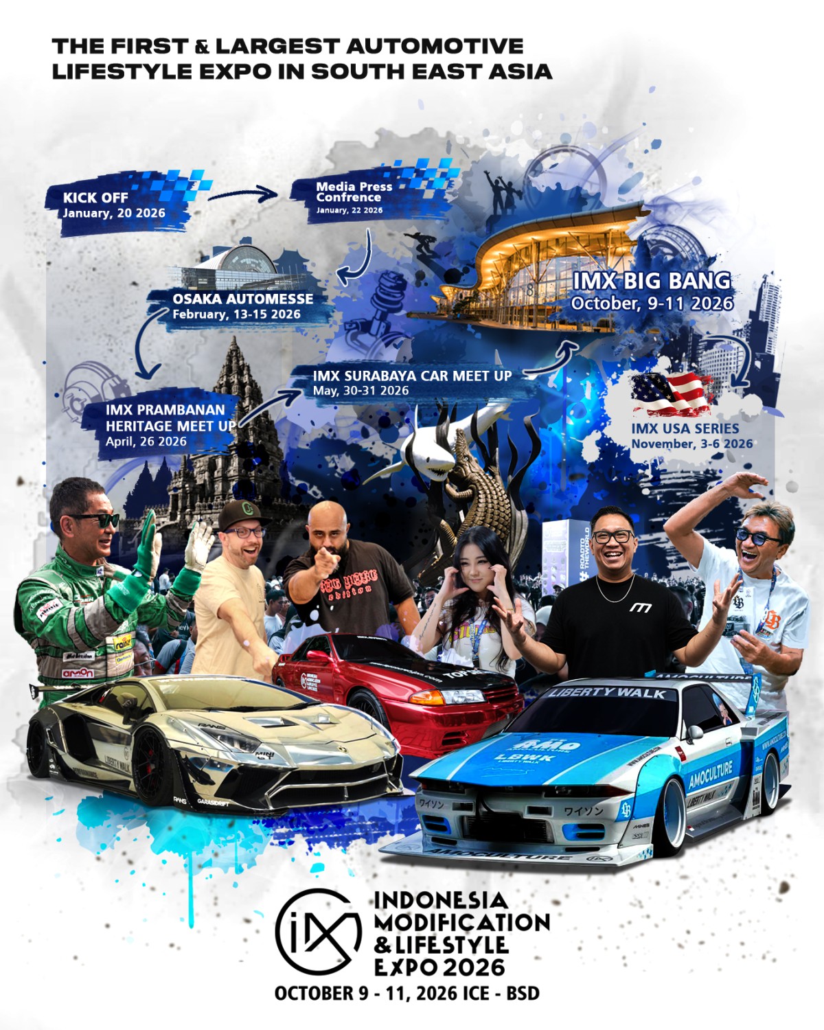 Sederet Agenda Besar IMX 2026, Sudah Dimulai Sejak Bulan Januari Ini