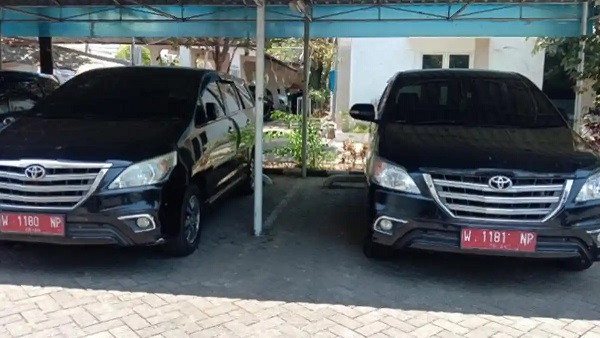 147 Motor dan Mobil Dinas Pemkab Sidoarjo Bodong, BPKB Hilang Belum Ketemu