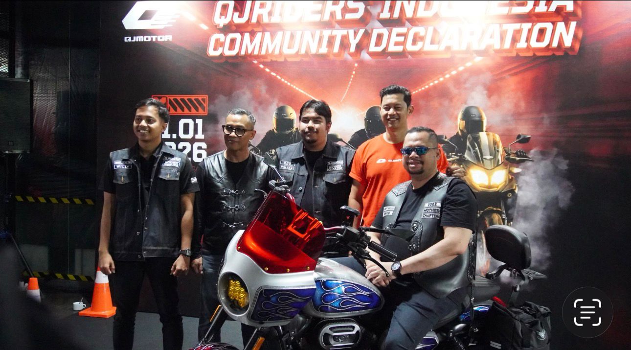 Deklarasi QJRiders Indonesia Jakarta Chapter, Jadi Rumah Pengguna QJMOTOR