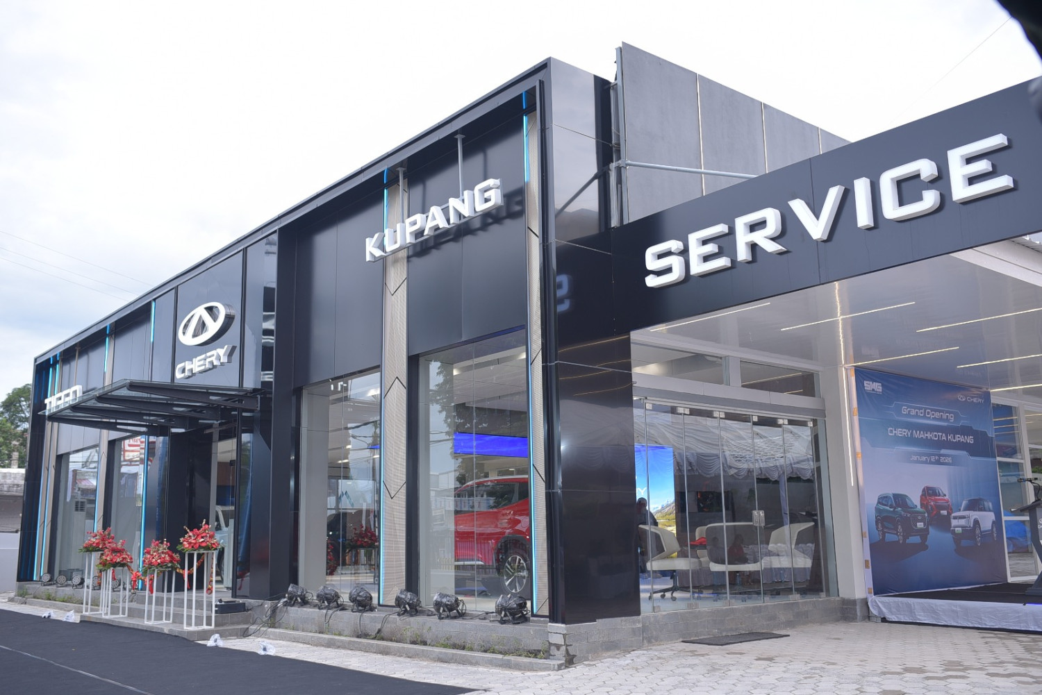Chery Hadirkan Dealer ke-72 di Kupang, Beli hingga Servis Mobil Satu Atap