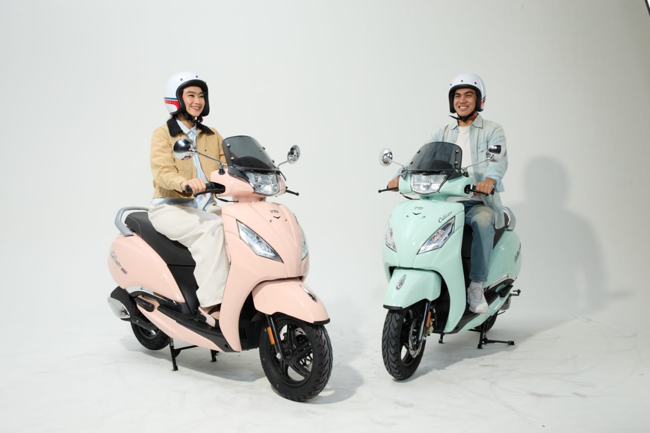 Awali Tahun 2026 TVS Callisto 125 Tampil Lebih Fresh dengan Dua Warna Baru