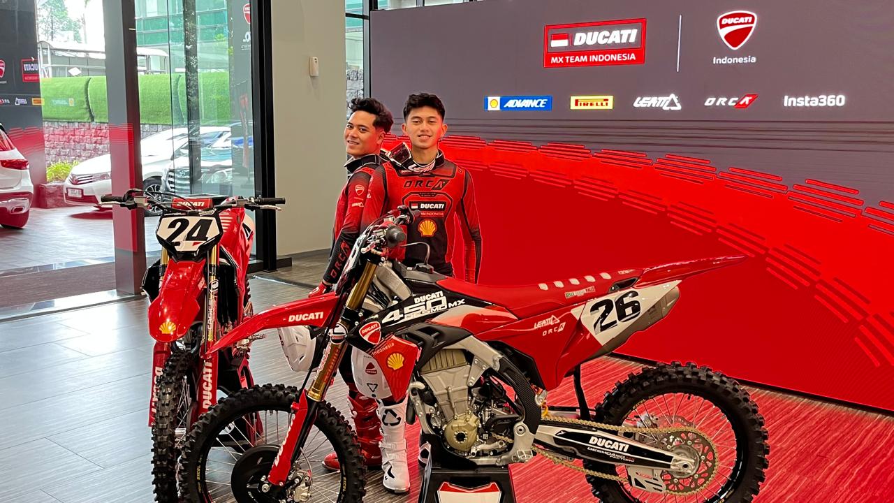 Resmi Diperkenalkan, Ducati MX Team Jadi Tim Motocross Ducati Pertama di Indonesia