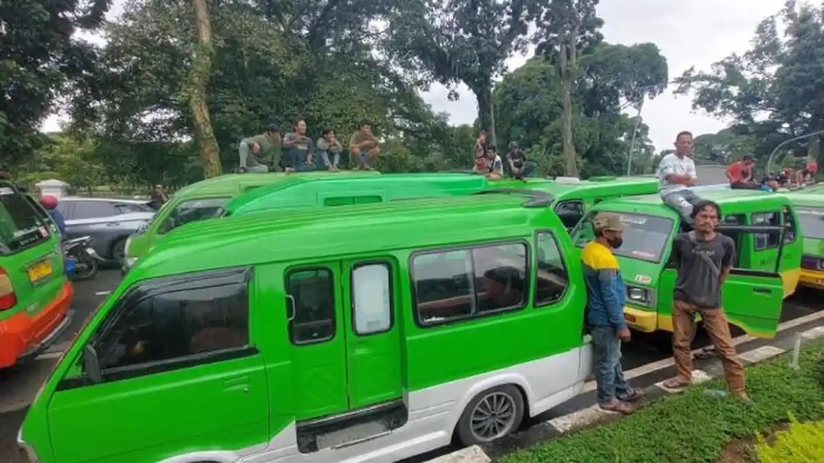 Demo Angkot Sepuh di Bogor Ada Hasilnya, Sopir Tarik Napas Lega Karena Ini