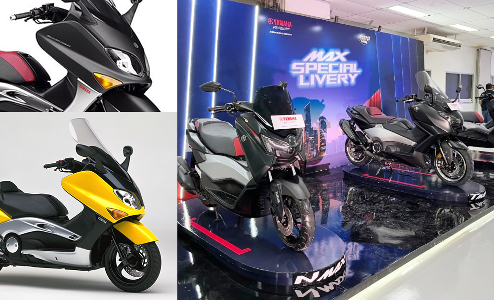 Dua Motor Ini Jadi Inspirasi NMAX, XMAX dan TMAX Special Livery 25th Anniversary