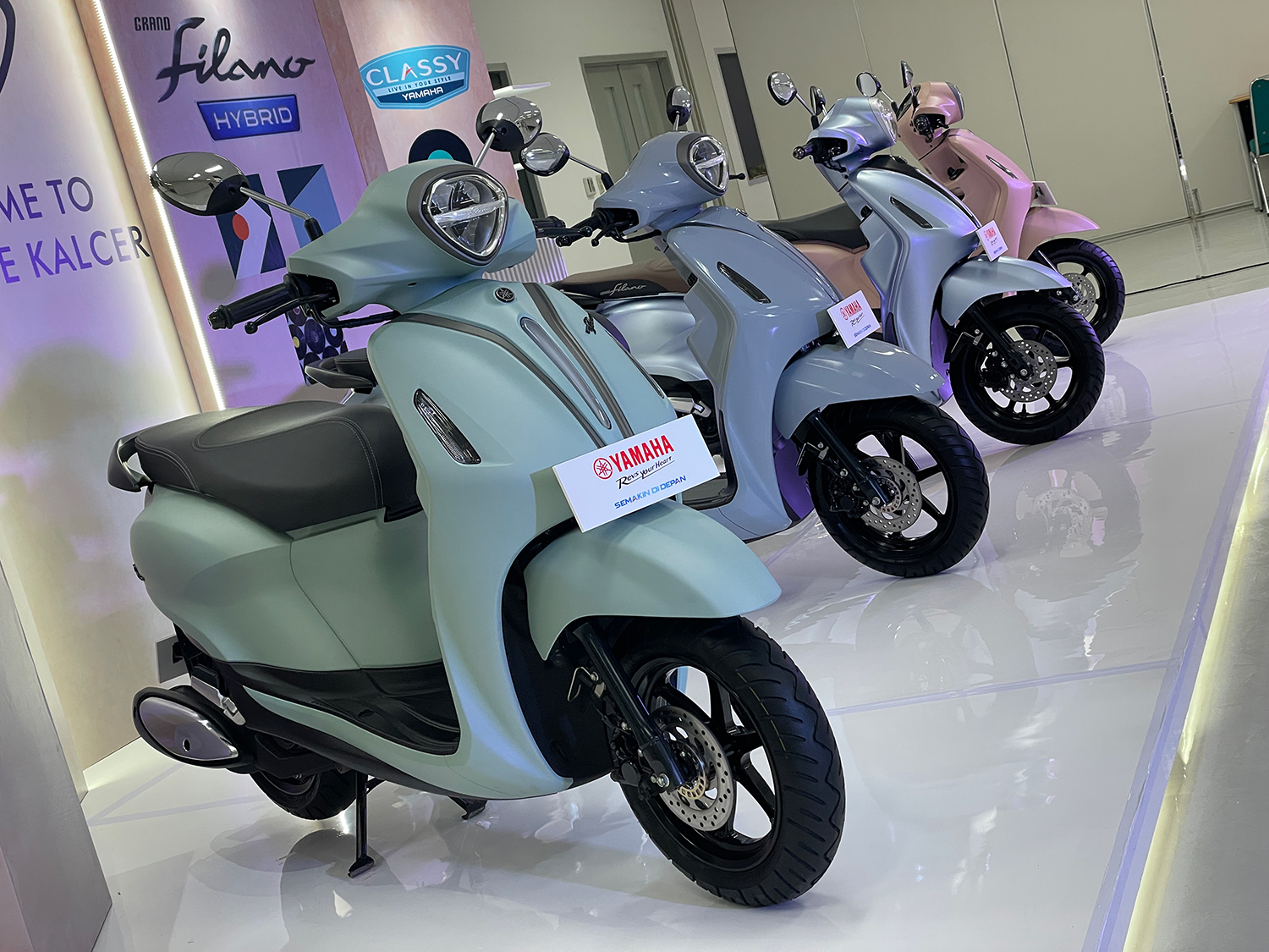 Yamaha, Lebih Dewasa dari Fazzio, Cek Warna dan Harga Yamaha Grand Filano Terbaru