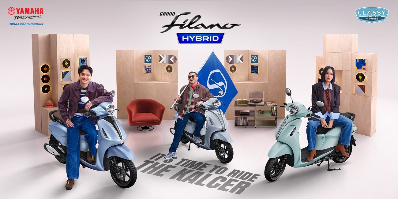 Yamaha Grand Filano Hybrid Diguyur Warna Baru, Ini Update Harganya