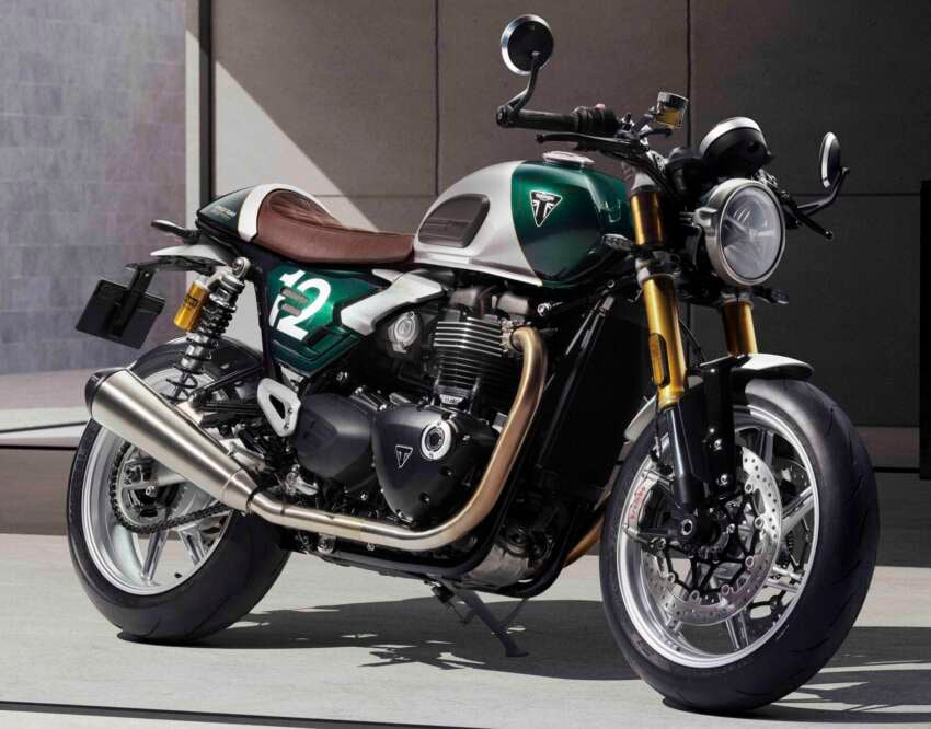 Bukan Motor Biasa, Triumph Rilis Speed Twin 1200 Cafe Racer Hadir Super Terbatas
